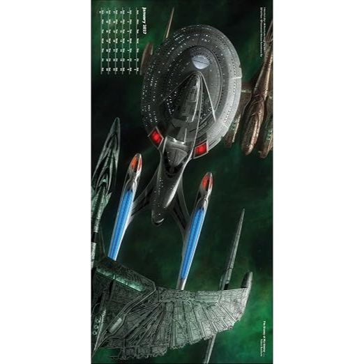 Star Trek Ships of the Line 2027 Calendar - Paramount Shop