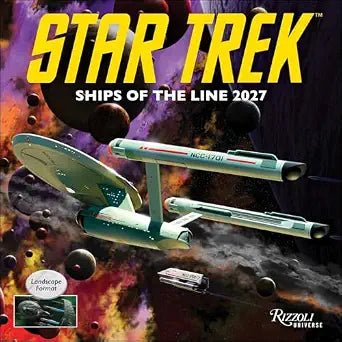 Star Trek Ships of the Line 2027 Calendar - Paramount Shop