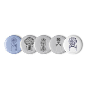 Line Pin Set Rst Star Trek Ships Of The Line Pin Set – Paramount Shop