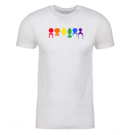 Star Trek Ships of the Line Pride Adult Short Sleeve T - Shirt - Paramount Shop