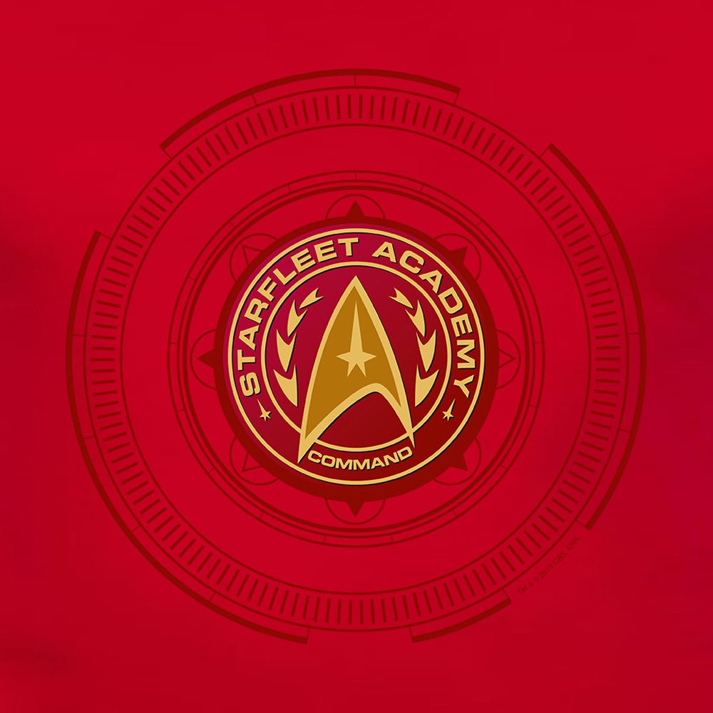 Star Trek Starfleet Academy Command Badge Adult Short Sleeve T - Shirt - Paramount Shop