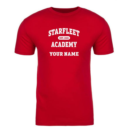 Star Trek Starfleet Academy EST. 2161 Personalized Adult Short Sleeve T - Shirt - Paramount Shop