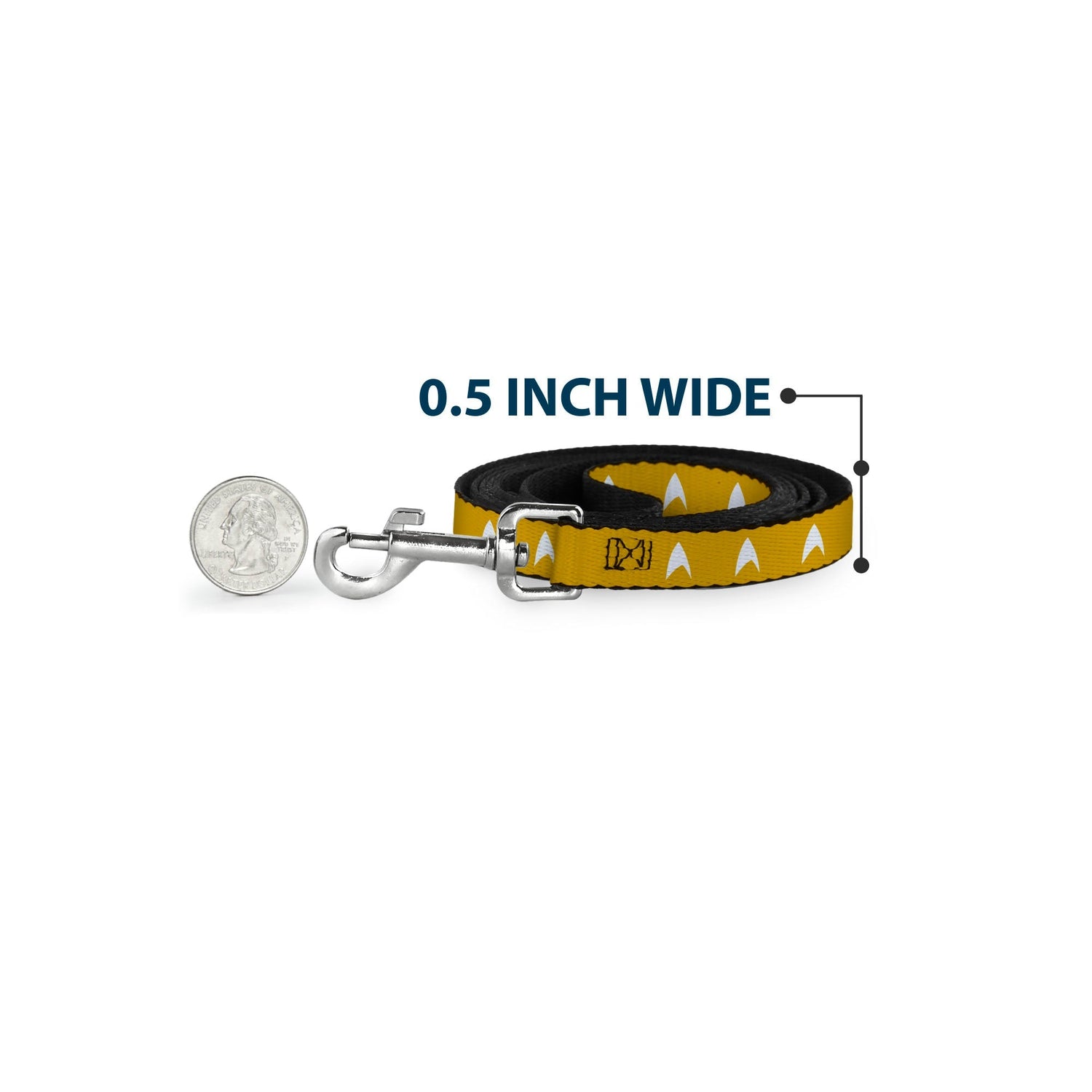 Star Trek Starfleet Command Gold Insignia Dog Leash - Paramount Shop
