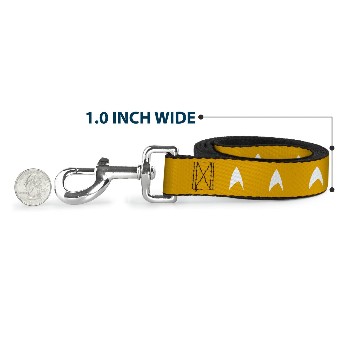 Star Trek Starfleet Command Gold Insignia Dog Leash - Paramount Shop