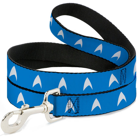 Star Trek Starfleet Insignia Blue and White Pet Leash - Paramount Shop