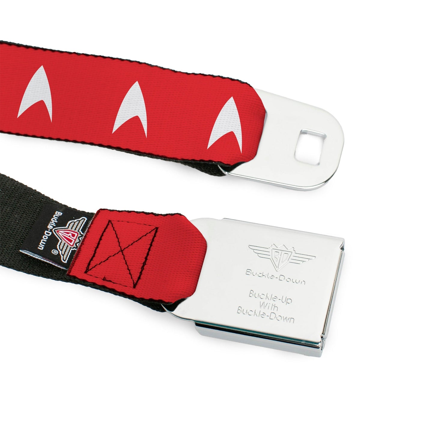 Star Trek Starfleet Insignia Logo Red Webbing Seatbelt Belt - Paramount Shop
