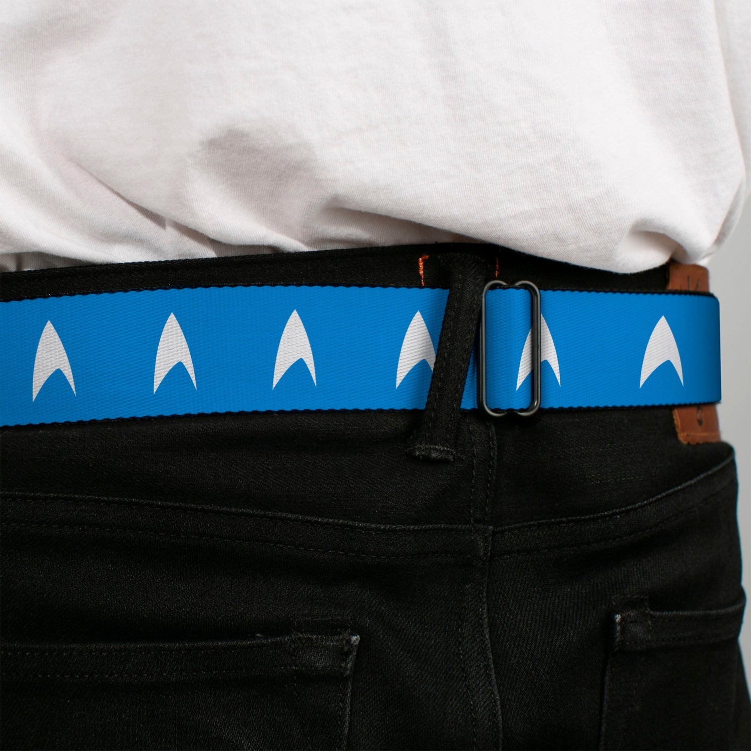 Star Trek Starfleet Insignia Logo Seatbelt Buckle Belt - Paramount Shop