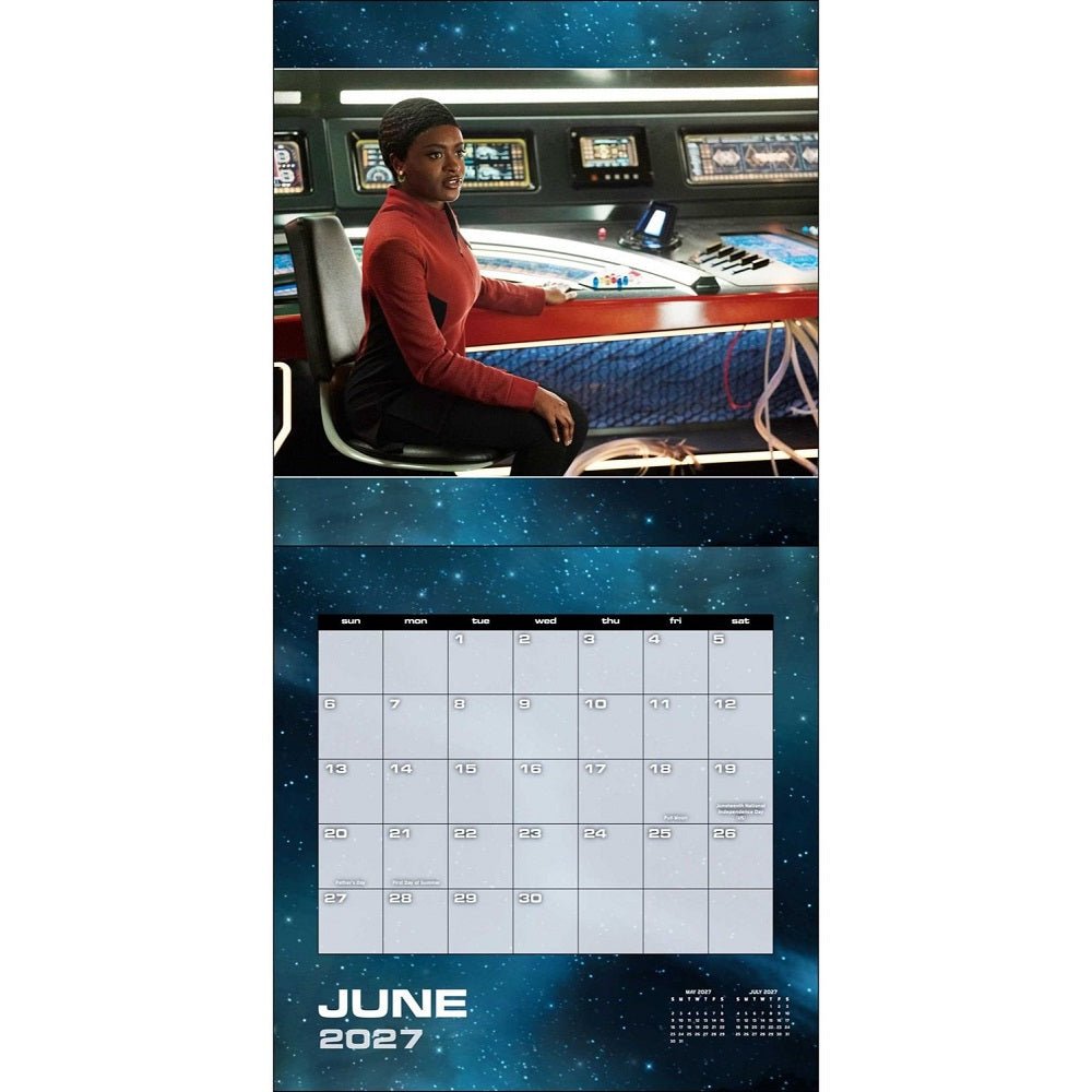 Star Trek: Strange New Worlds 2027 Wall Calendar - Paramount Shop