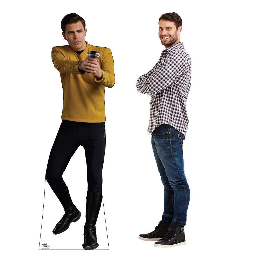 Star Trek: Strange New Worlds Captain Kirk Life - Sized Cardboard Cutout Standee - Paramount Shop