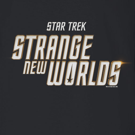 Star Trek: Strange New Worlds Flare Logo Adult Long Sleeve T - Shirt - Paramount Shop