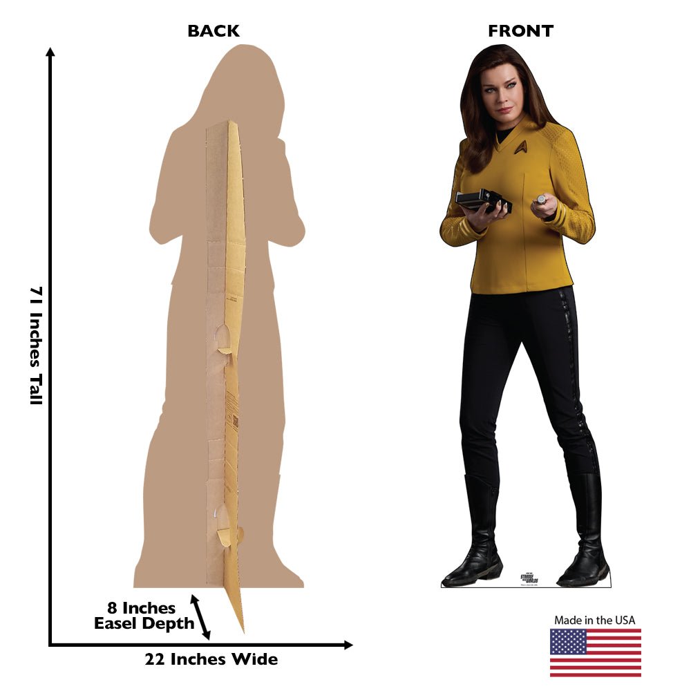 Star Trek: Strange New Worlds Una Chin - Riley Life - Sized Cardboard Cutout Standee - Paramount Shop