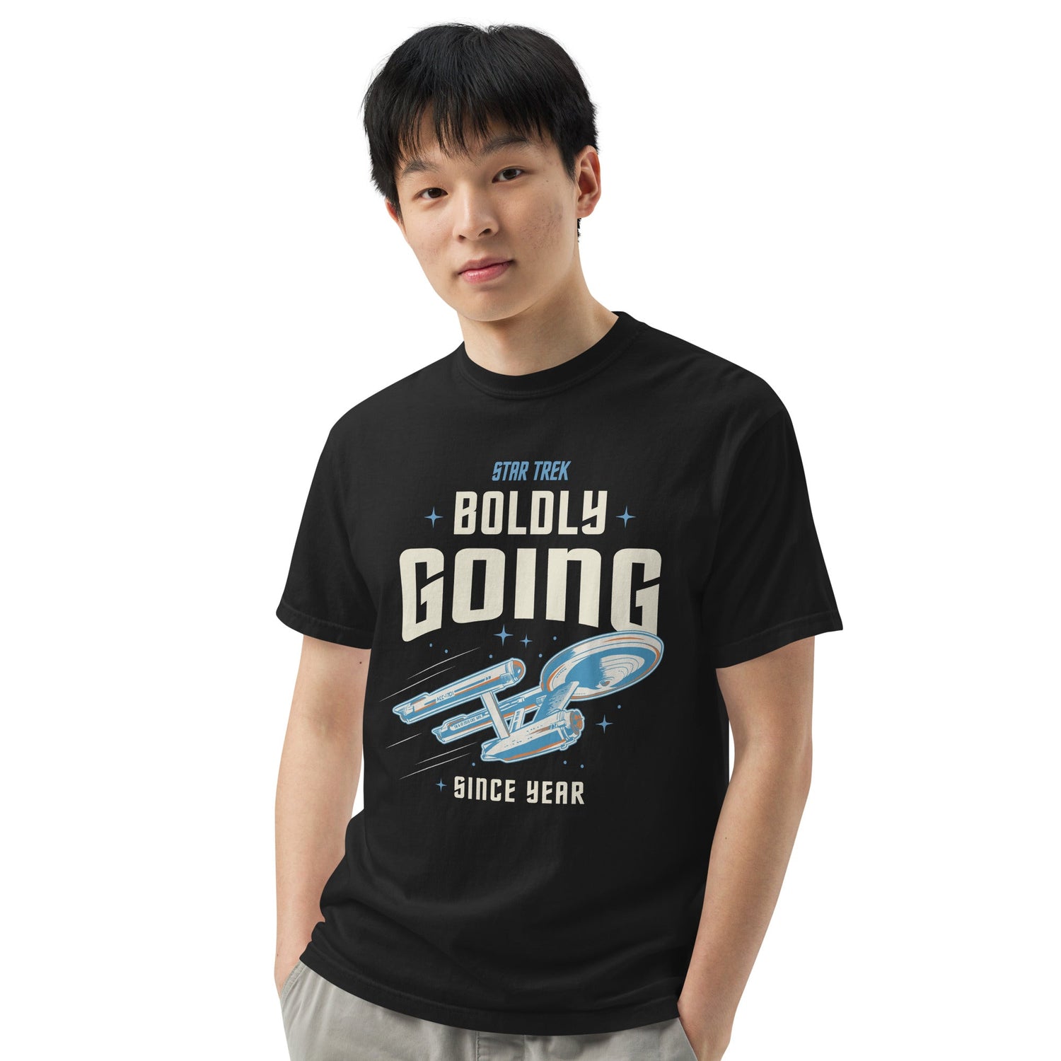 Star Trek T-Shirt Boldly Going Since Personalized Year - Paramount Shop