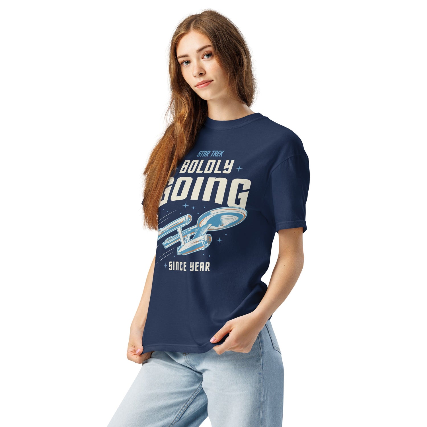 Star Trek T-Shirt Boldly Going Since Personalized Year - Paramount Shop