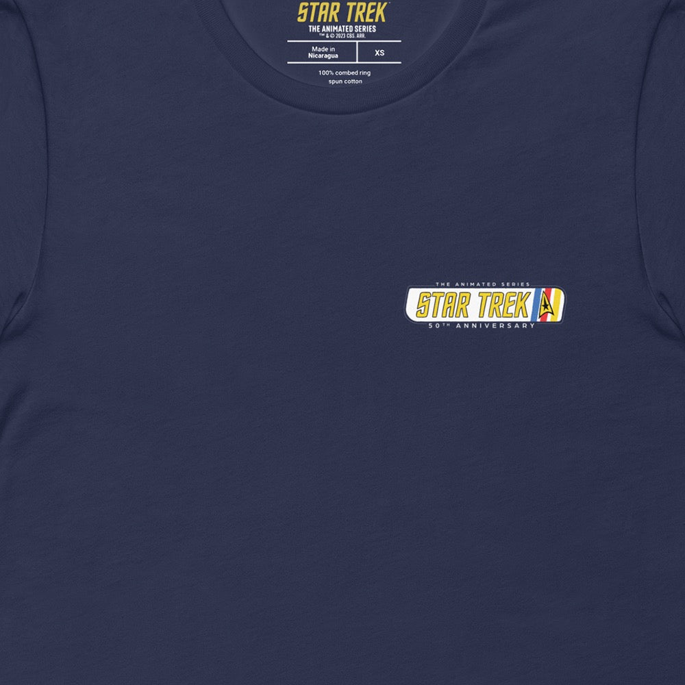 Star Trek: The Animated Series 50th Anniversary T - Shirt - Paramount Shop