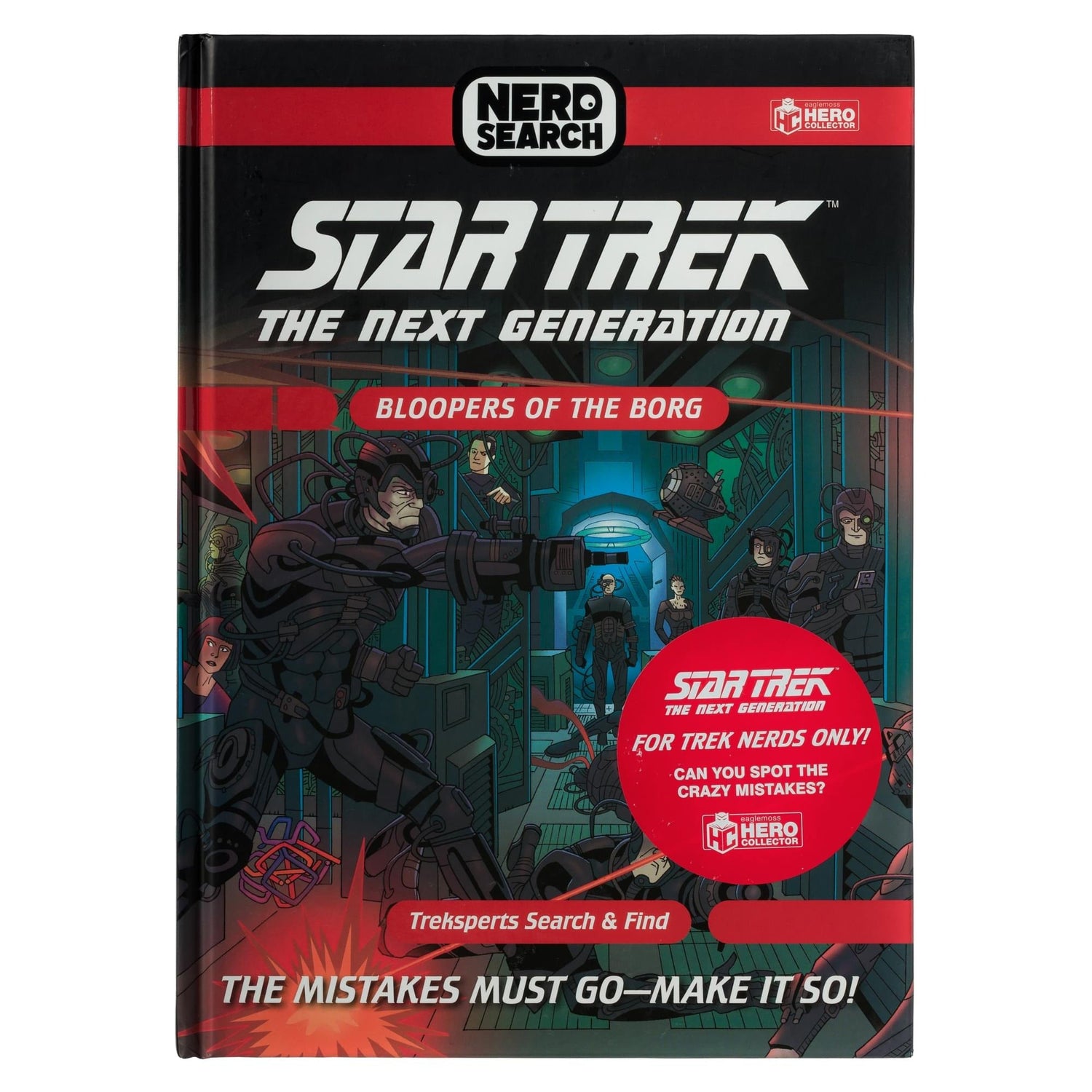 Star Trek: The Next Generation Book Bloopers of the Borg Nerd Search - Paramount Shop