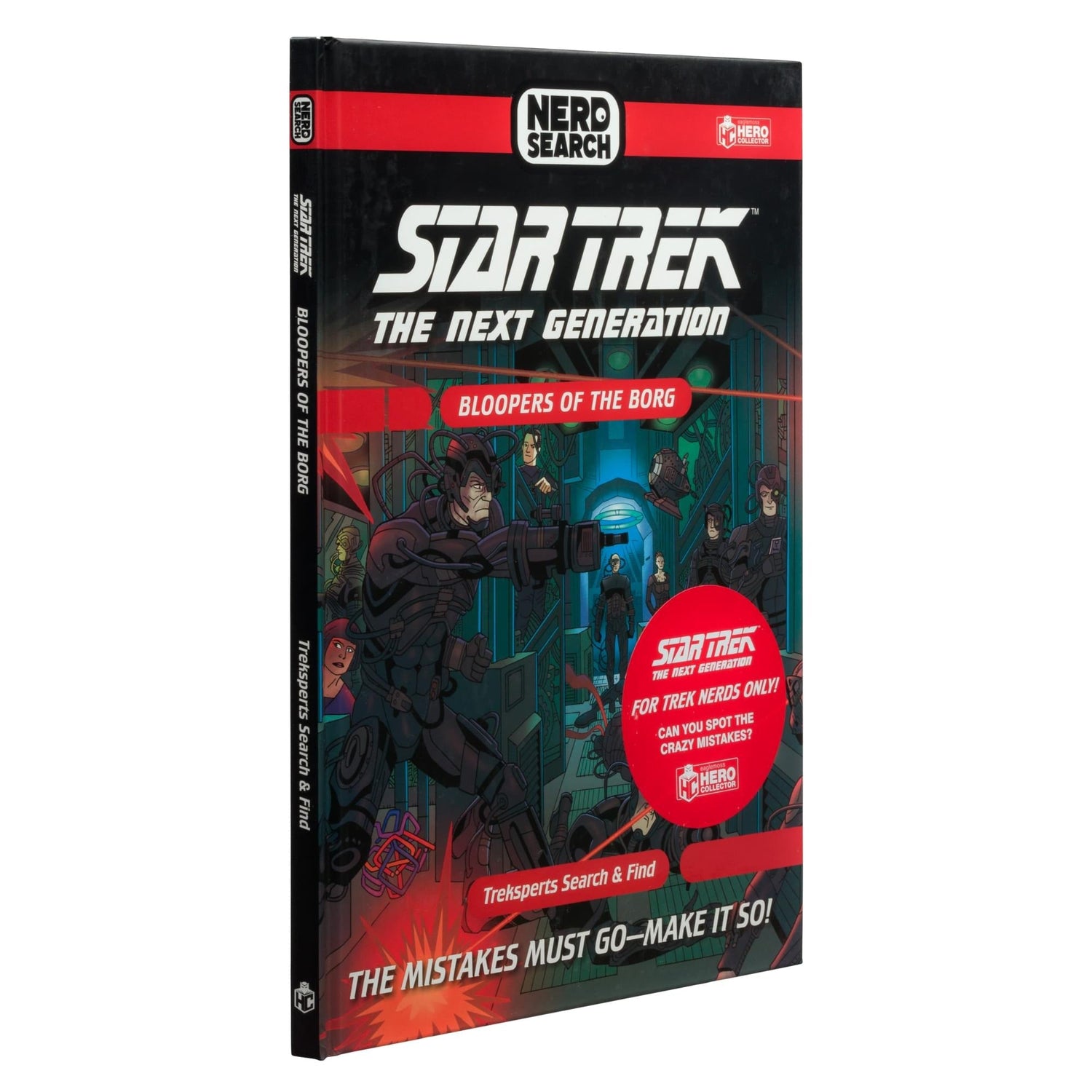 Star Trek: The Next Generation Book Bloopers of the Borg Nerd Search - Paramount Shop