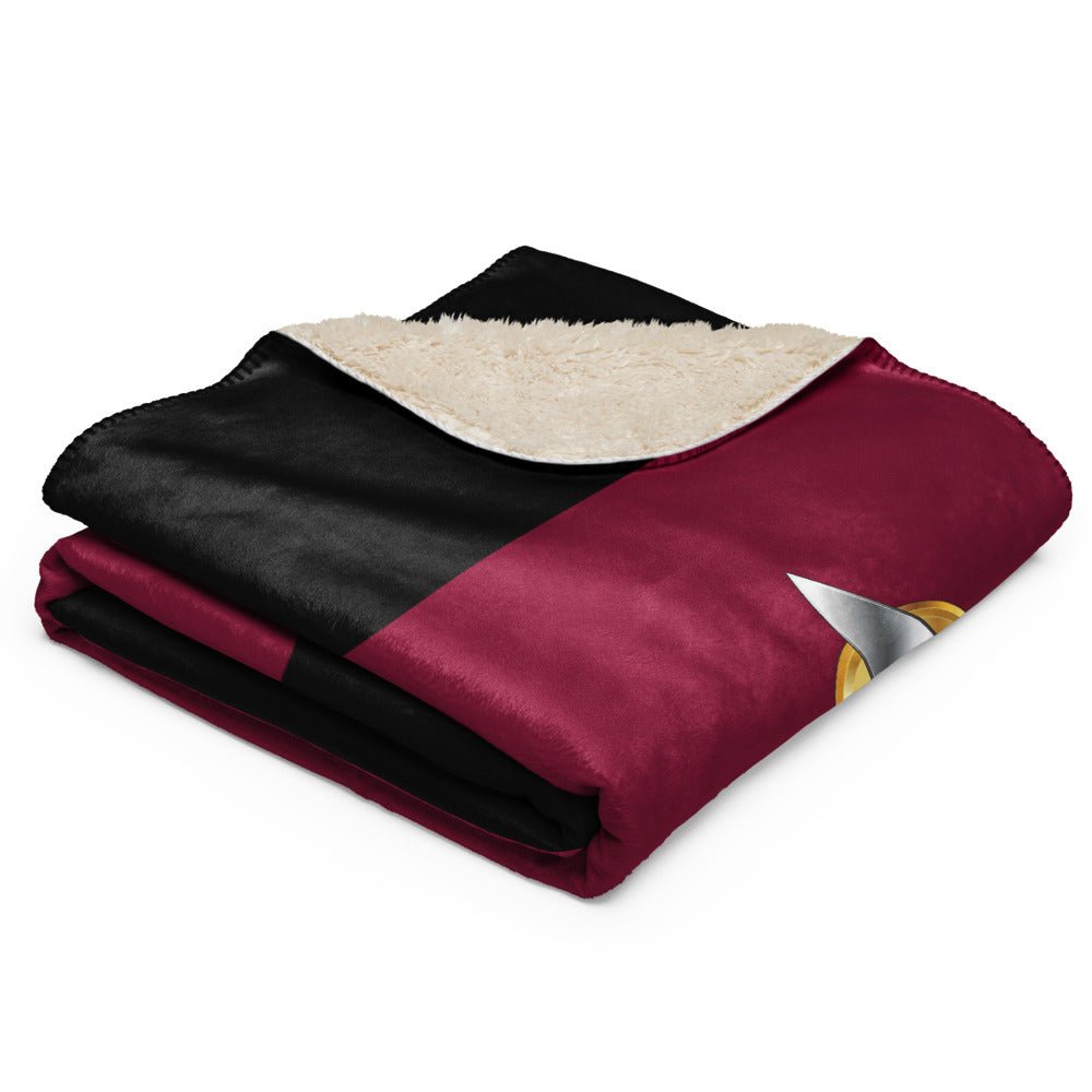 Star Trek: The Next Generation Command Uniform Premium Sherpa Blanket - Paramount Shop