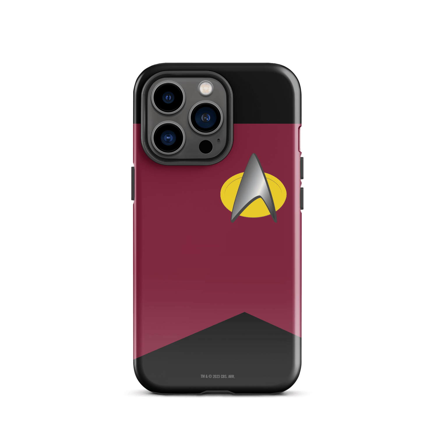 Star Trek: The Next Generation Command Uniform Tough Phone Case - iPhone - Paramount Shop