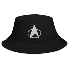 Star Trek: The Next Generation Delta Embroidered Bucket Hat - Black / One Size