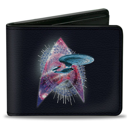 Star Trek: The Next Generation Enterprise Icon Bi - Fold Wallet - Paramount Shop