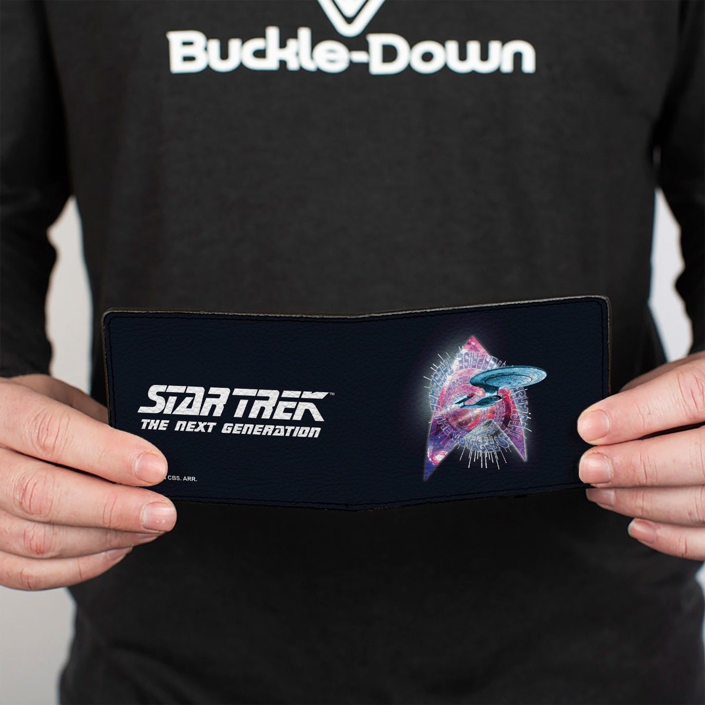 Star Trek: The Next Generation Enterprise Icon Bi - Fold Wallet - Paramount Shop