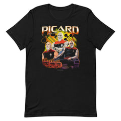 Star Trek: The Next Generation Mirror Universe Picard Heartthrob Unisex T-Shirt - Black / XS