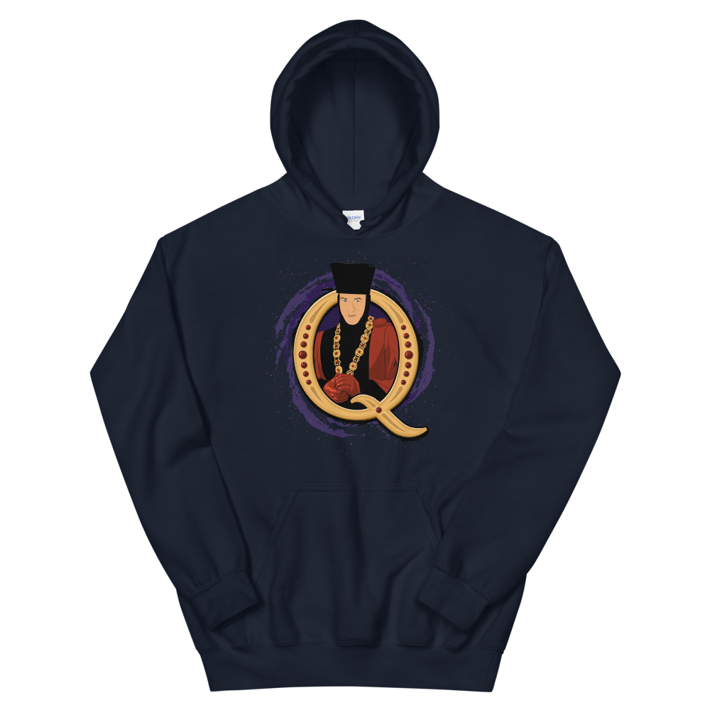 Star Trek: The Next Generation Q Adult Fleece Hooded Sweatshirt - Paramount Shop