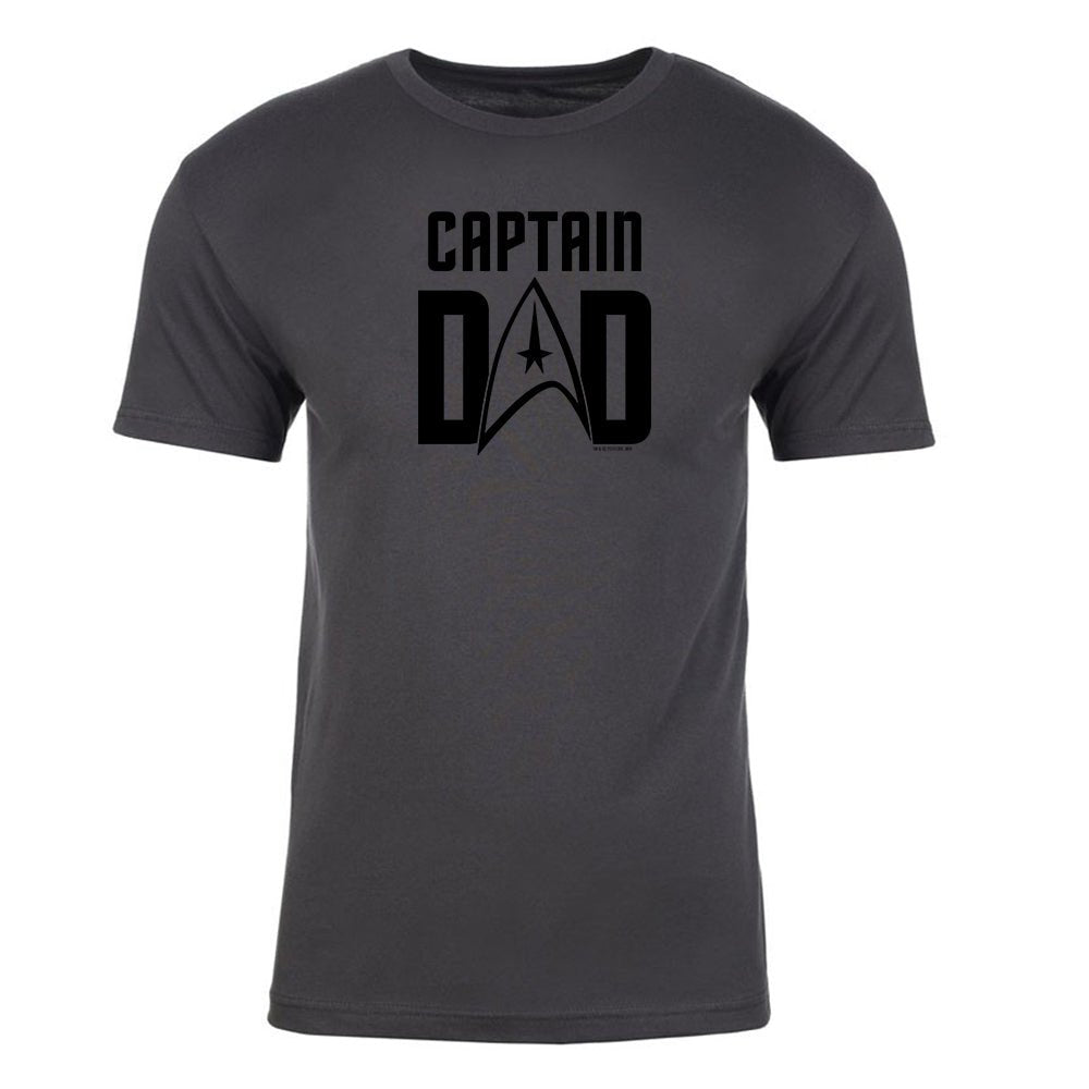 Star Trek: The Original Series Captain Dad Adult Short Sleeve T - Shirt - Paramount Shop