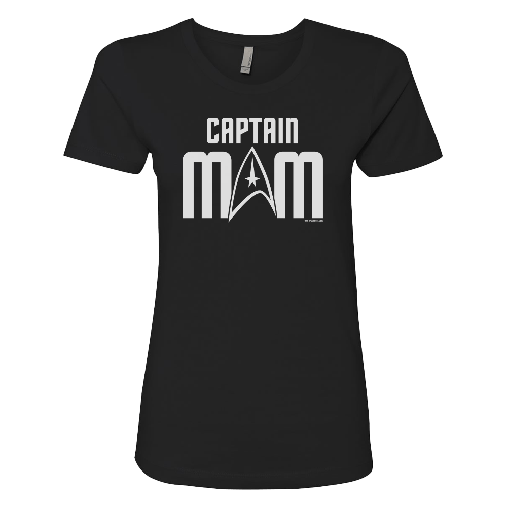 Star Trek: The Original Series Captain Mom Women's Short Sleeve T-Shirt