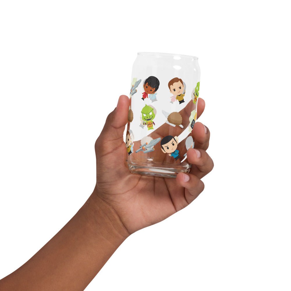 Star Trek: The Original Series Chibi Can Glass - Paramount Shop