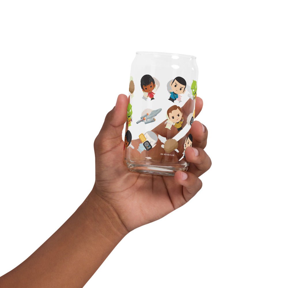 Star Trek: The Original Series Chibi Can Glass - Paramount Shop