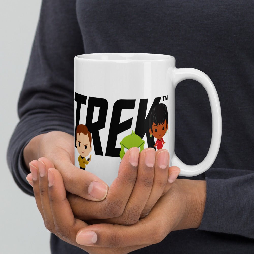 Star Trek: The Original Series Chibi White Mug - Paramount Shop