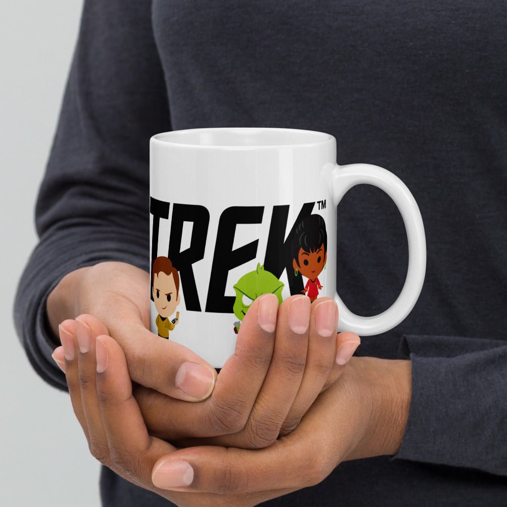 Star Trek: The Original Series Chibi White Mug - Paramount Shop
