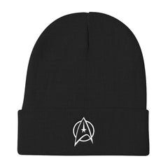 Star Trek: The Original Series Delta Embroidered Beanie - Black