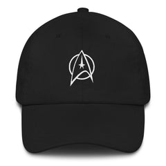 Star Trek: The Original Series Delta Embroidered Hat - Black
