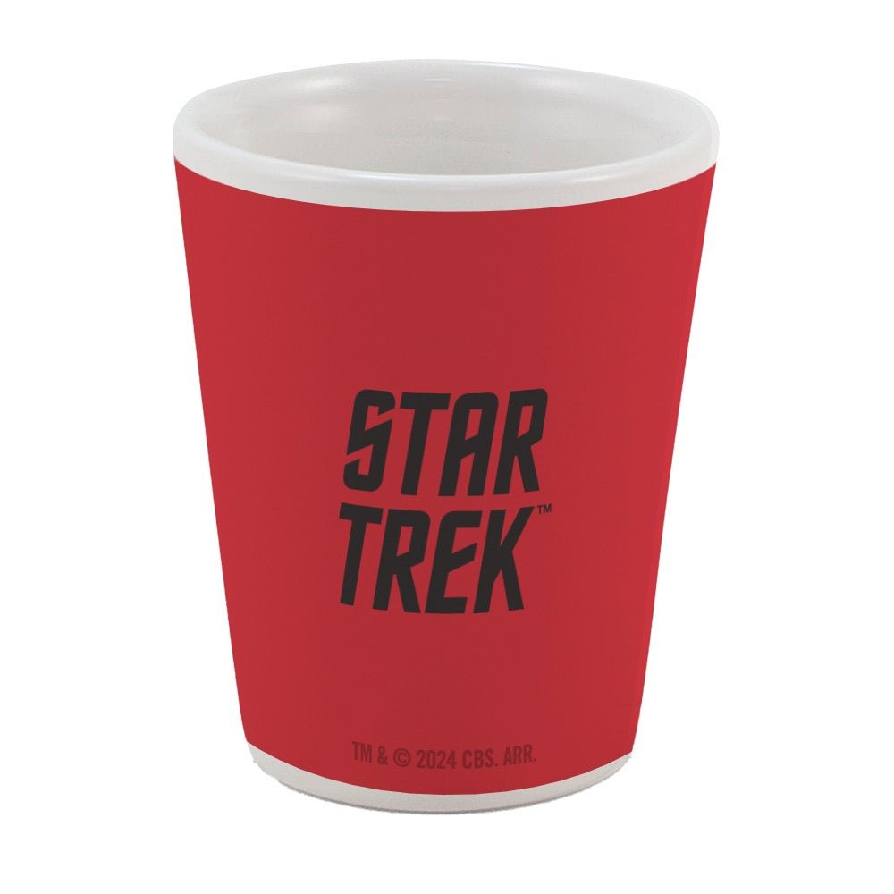 Star Trek: The Original Series Engineering Ceramic Shot Glass - Paramount Shop