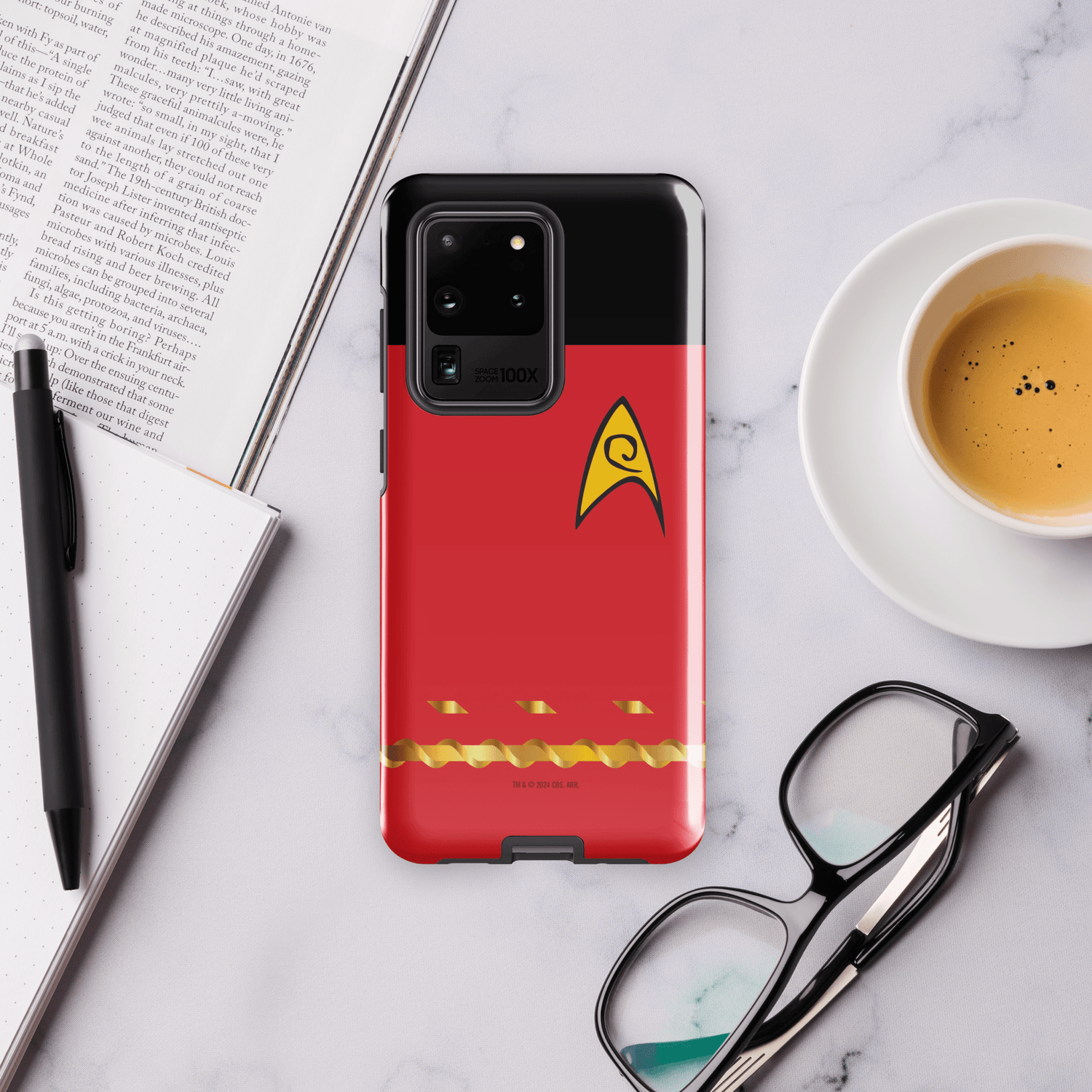Star Trek: The Original Series Engineering Uniform Tough Phone Case - Samsung - Paramount Shop
