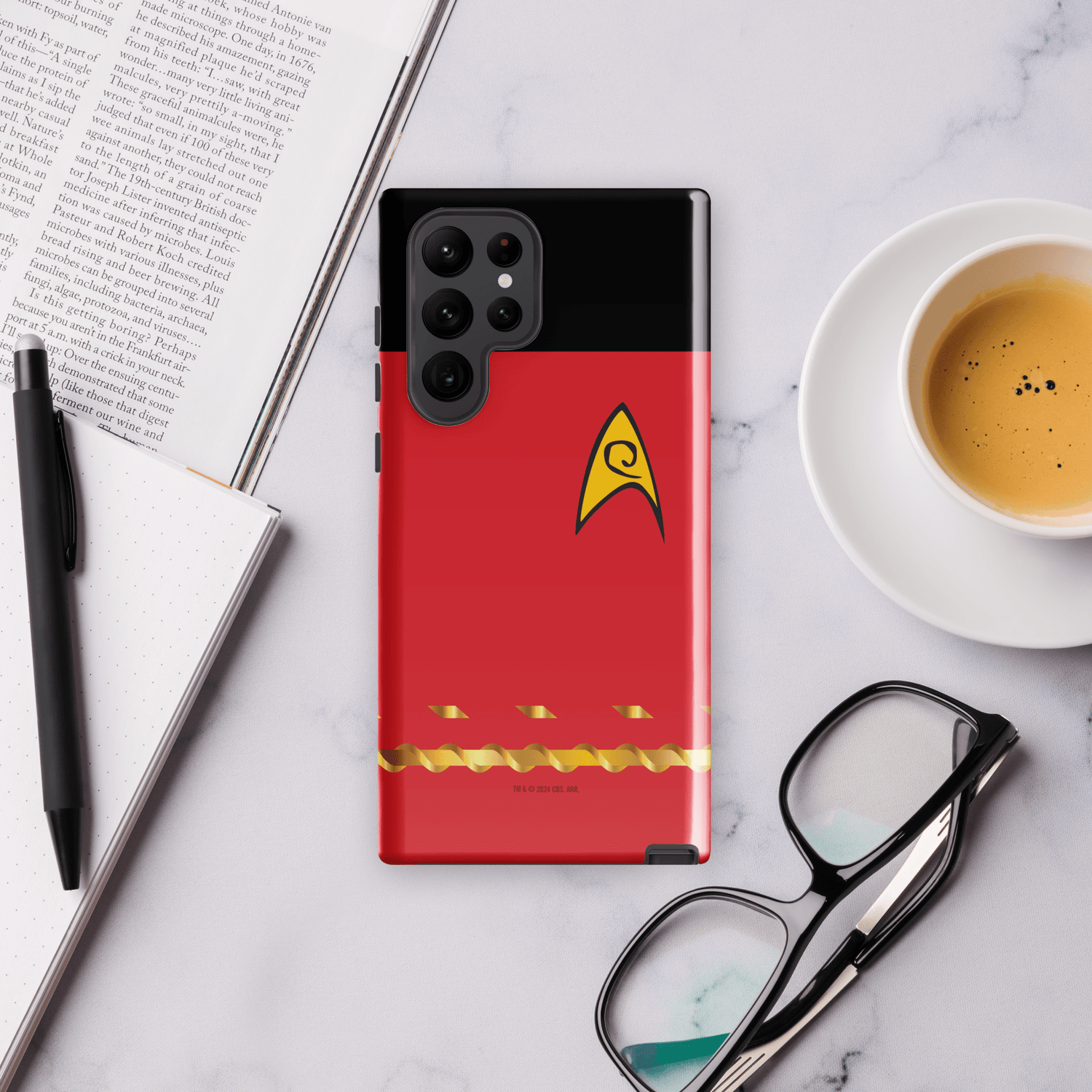 Star Trek: The Original Series Engineering Uniform Tough Phone Case - Samsung - Paramount Shop
