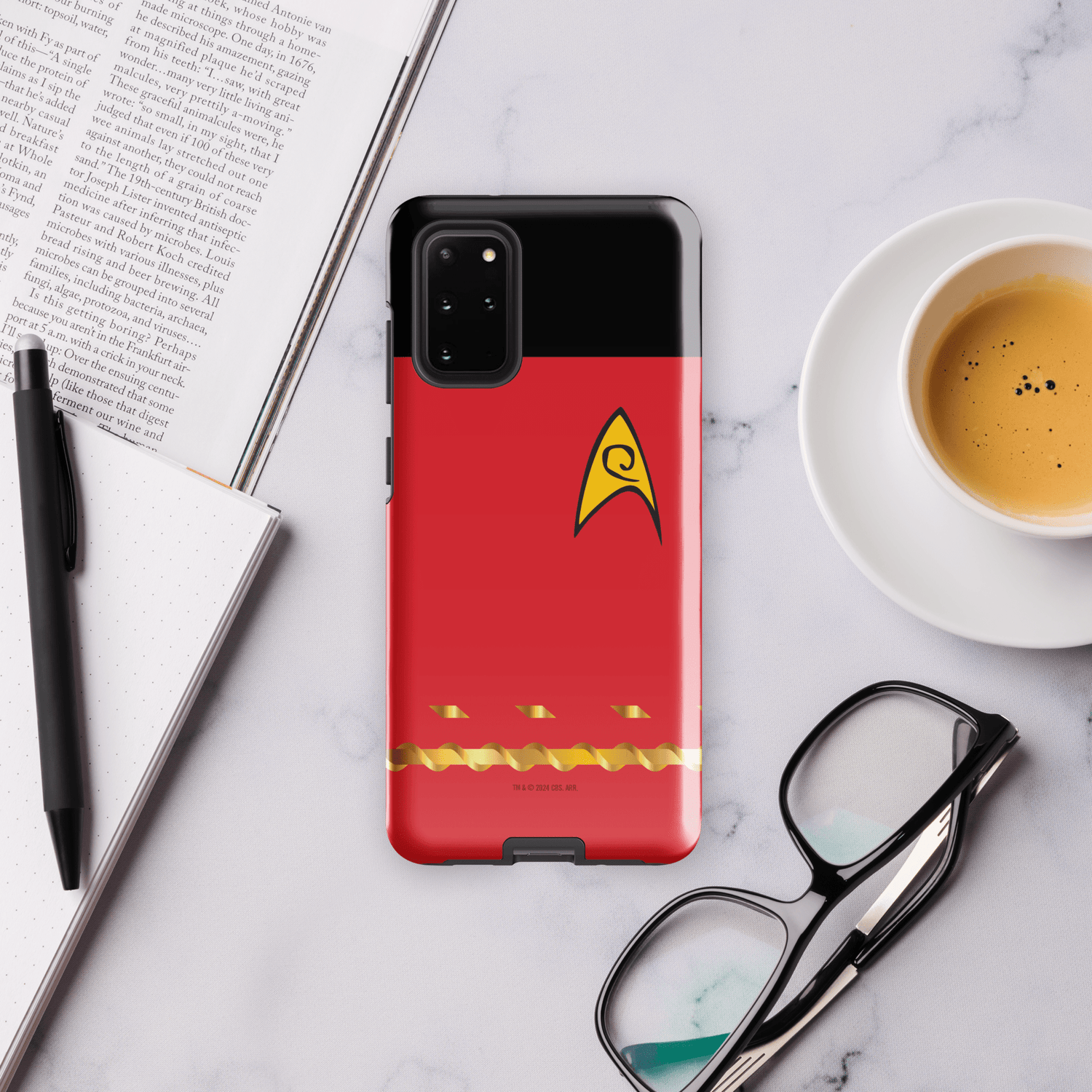 Star Trek: The Original Series Engineering Uniform Tough Phone Case - Samsung - Paramount Shop