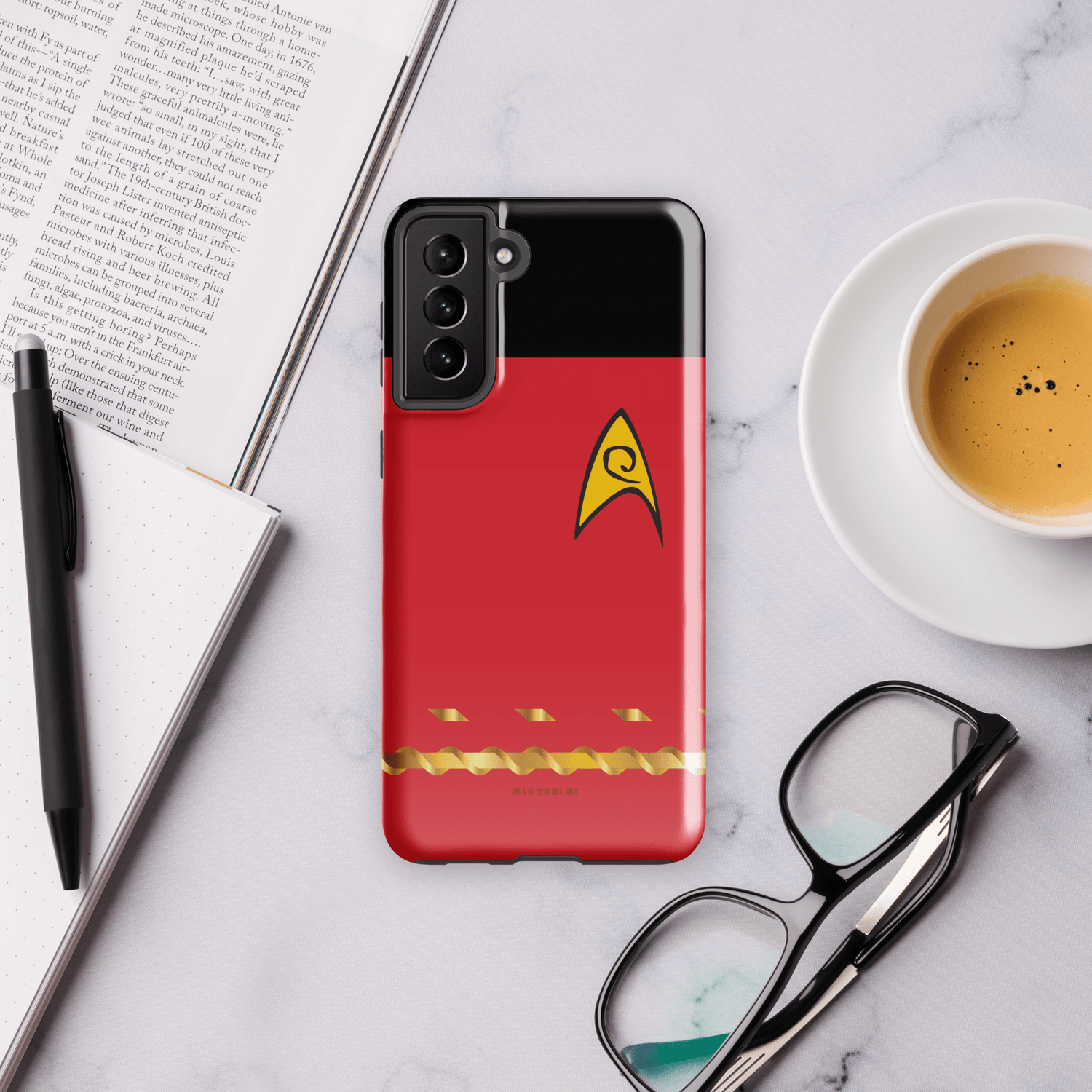 Star Trek: The Original Series Engineering Uniform Tough Phone Case - Samsung - Paramount Shop