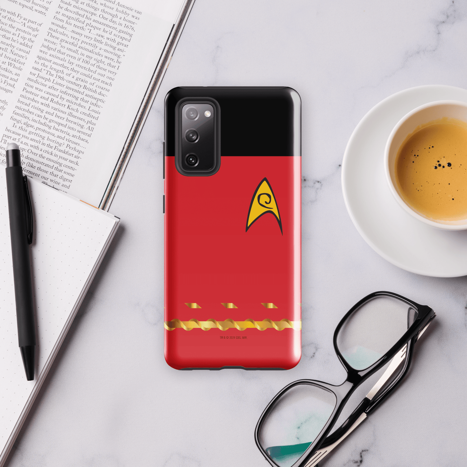 Star Trek: The Original Series Engineering Uniform Tough Phone Case - Samsung - Paramount Shop