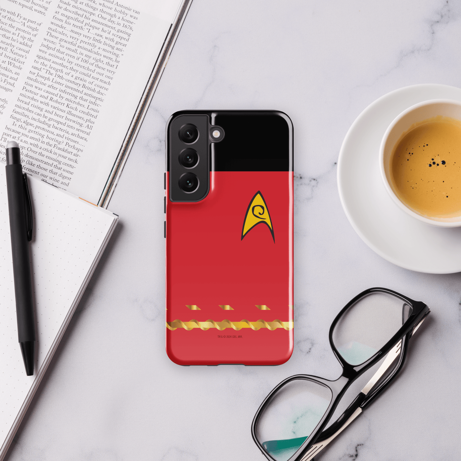 Star Trek: The Original Series Engineering Uniform Tough Phone Case - Samsung - Paramount Shop