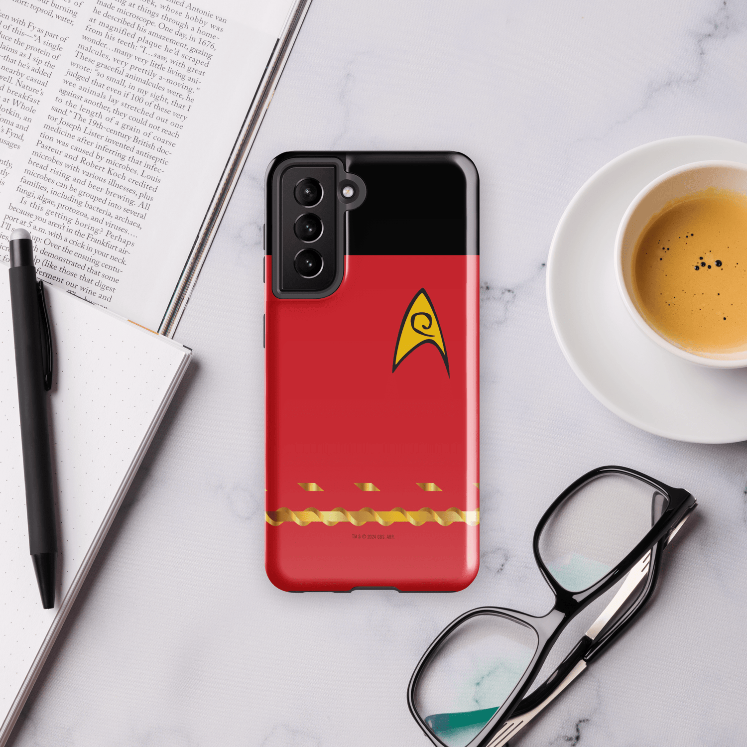 Star Trek: The Original Series Engineering Uniform Tough Phone Case - Samsung - Paramount Shop