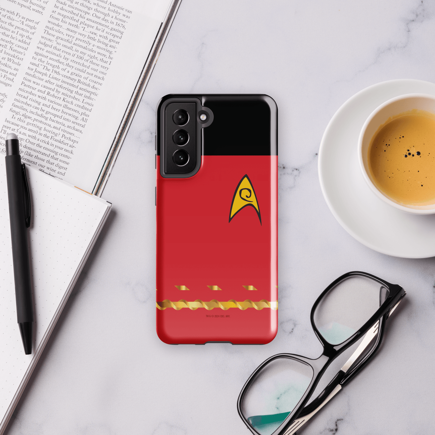 Star Trek: The Original Series Engineering Uniform Tough Phone Case - Samsung - Paramount Shop