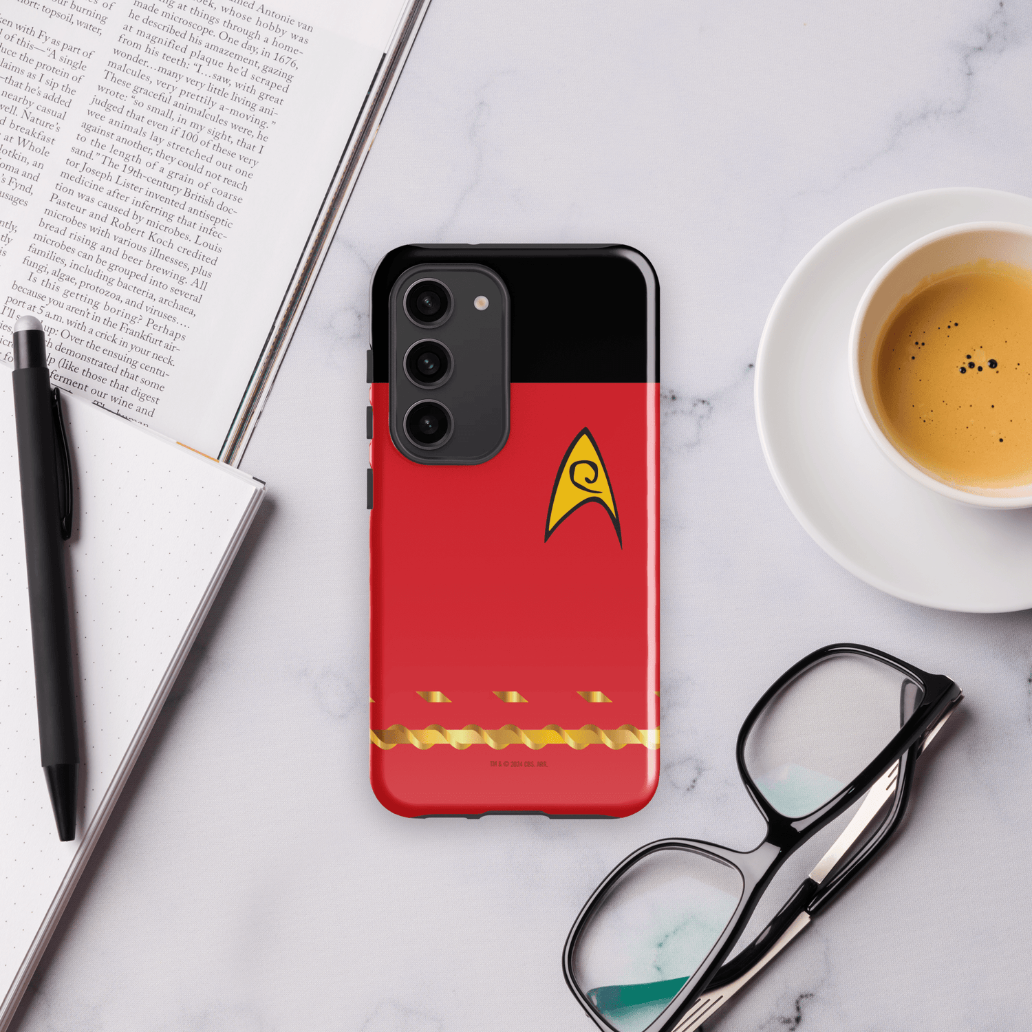 Star Trek: The Original Series Engineering Uniform Tough Phone Case - Samsung - Paramount Shop
