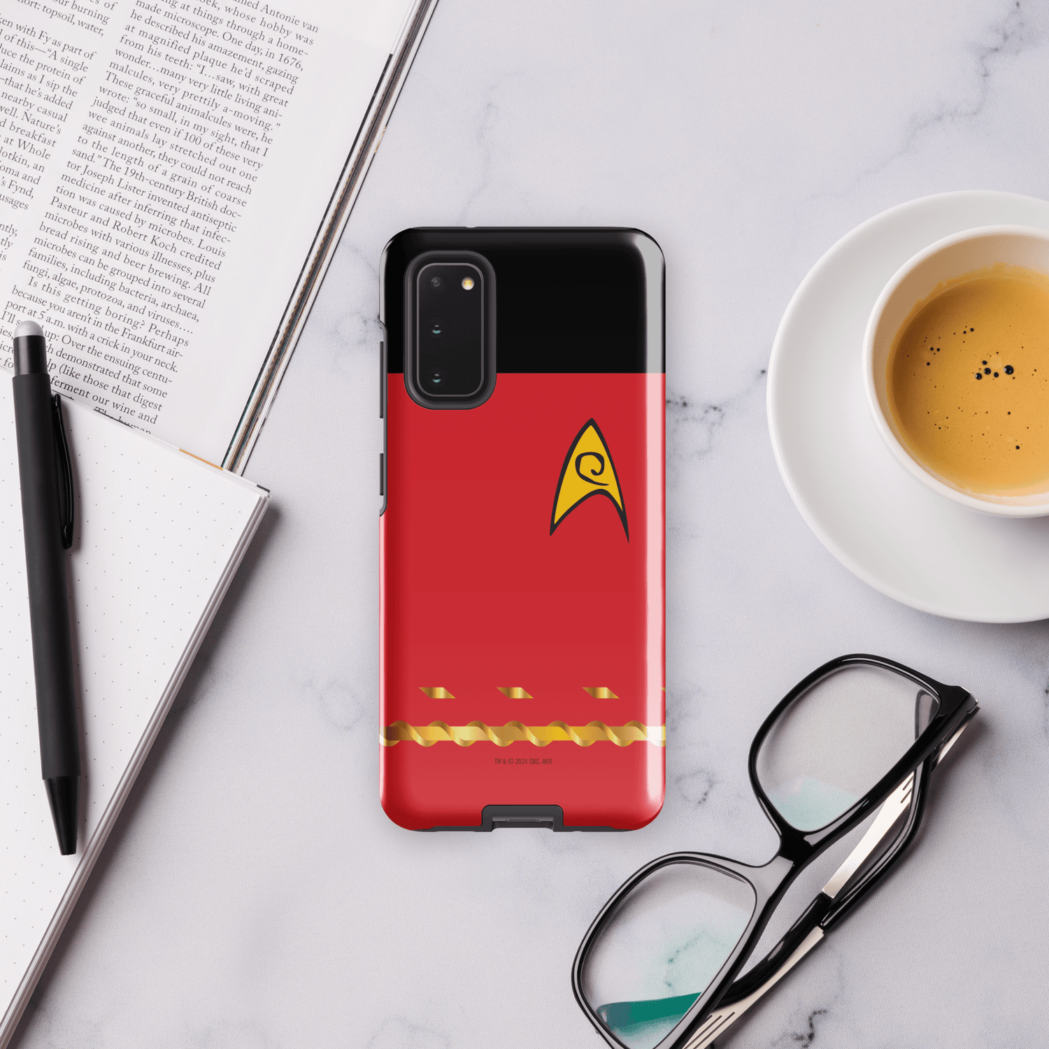 Star Trek: The Original Series Engineering Uniform Tough Phone Case - Samsung - Paramount Shop