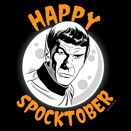 Star Trek: The Original Series Happy Spocktober Adult Short Sleeve T - Shirt - Paramount Shop