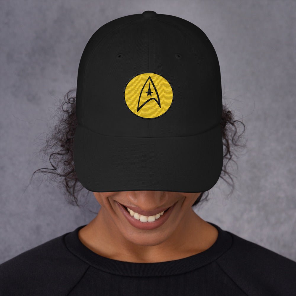 Star Trek: The Original Series Hat Embroidered Command Badge - Paramount Shop