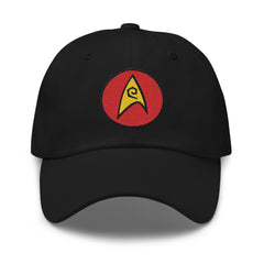 Star Trek: The Original Series Hat Embroidered Operations Badge - Black