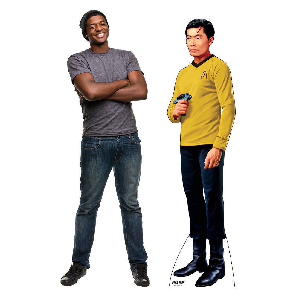 Star Trek: The Original Series Hikaru Sulu Life - Sized Cardboard Cutout Standee - Paramount Shop